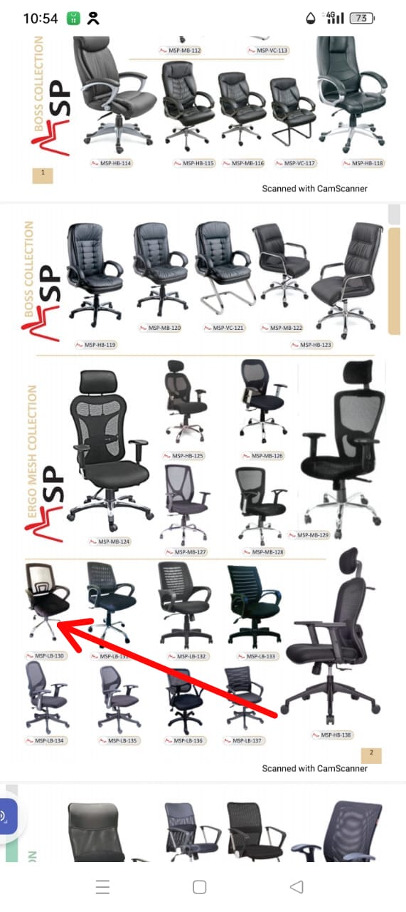 Office chair repairing & service 